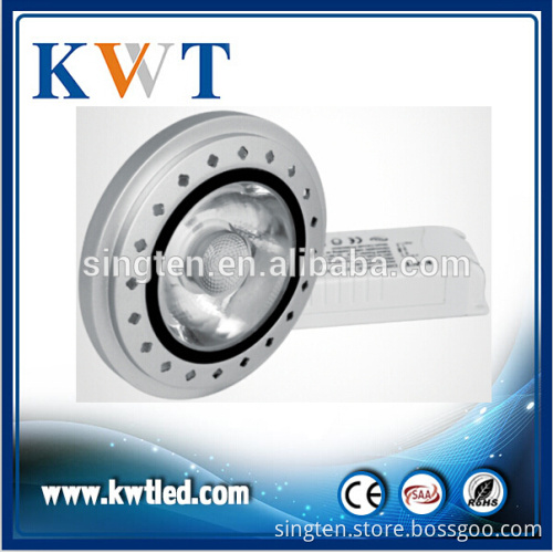 External Driver AR111 LED Spotlight with Beam Angle 15/30 Degree 10W/12W/16W